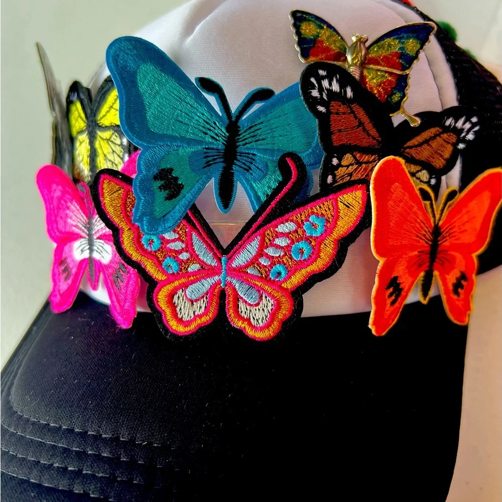 Butterfly it out with this adorable trucker hat great gift idea 🦋🦋💡 🎁🦋🦋